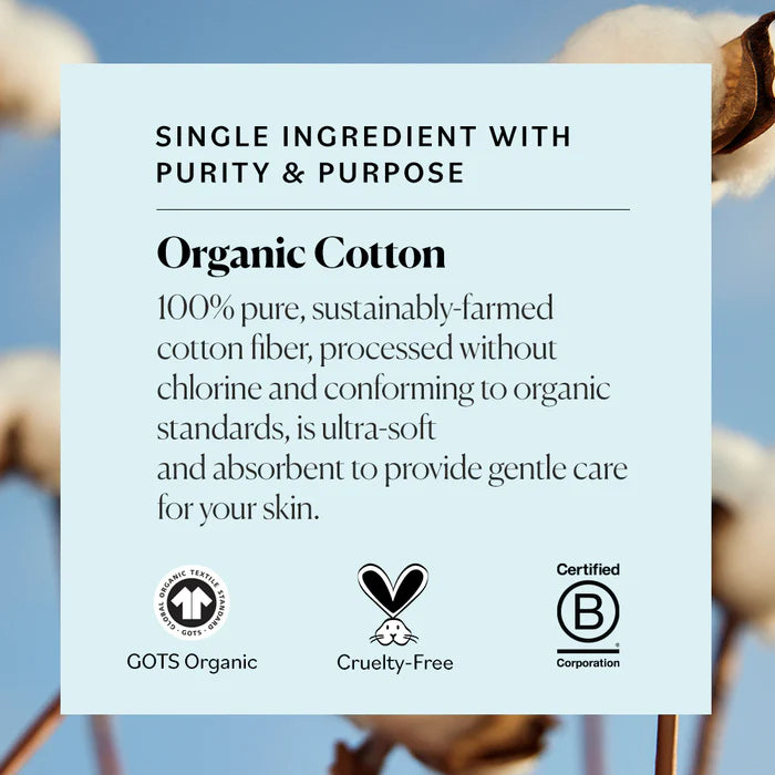 SKY ORGANICS ORGANIC COTTON OVALS 60CT