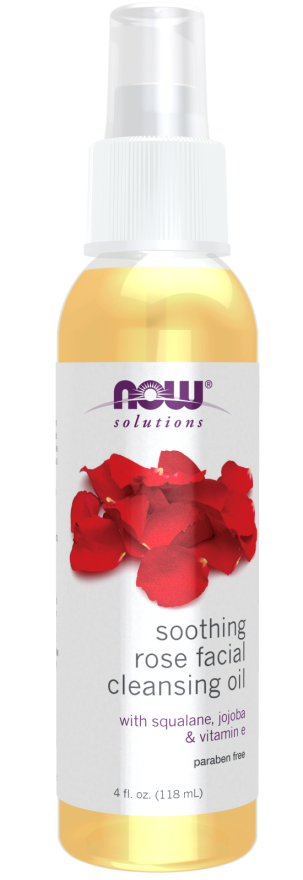 Now SOOTHING ROSE FACIAL CLEANSING OIL 4 FL OZ