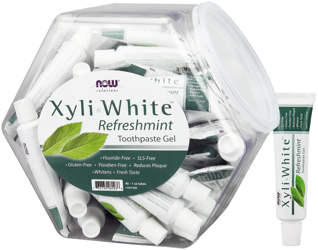 Now XYLIWHITE MINT TOOTHPASTE TRIAL 1 OZ 40/DISP