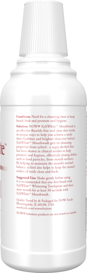Now XYLIWHITE CINNAFRESH MOUTHWASH 16 FL OZ