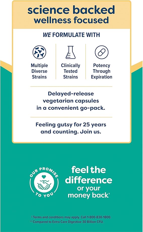 Renew Life UF EXTRA CARE GO PACK 50B 30 CT