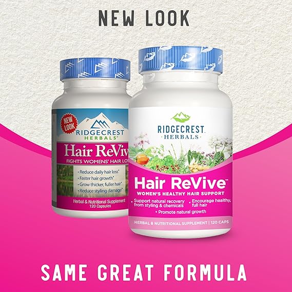 RIDGECREST HERBALS HAIR REVIVE 5 120CAPS