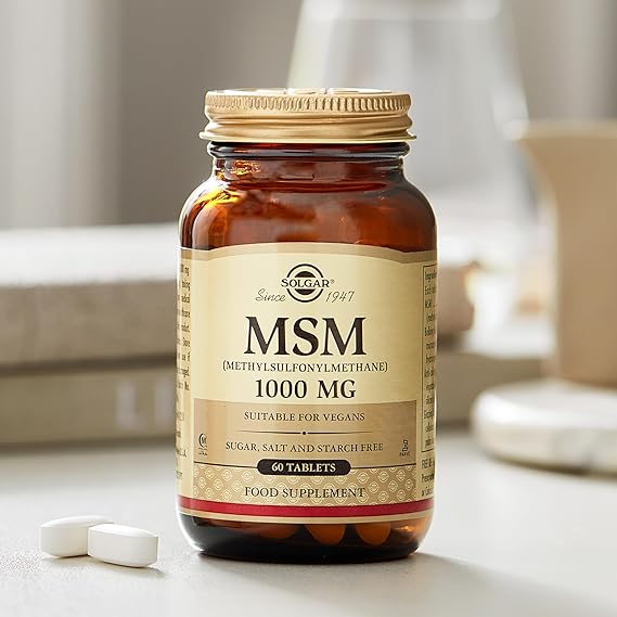 Solgar MSM 1000 mg Tablets 120tablet