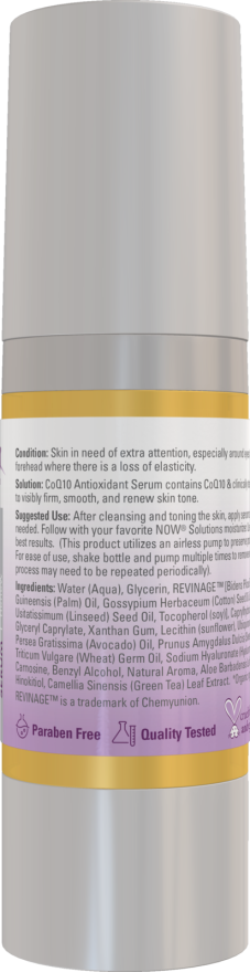 Now COQ10 ANTIOXIDANT SERUM 1 FL OZ