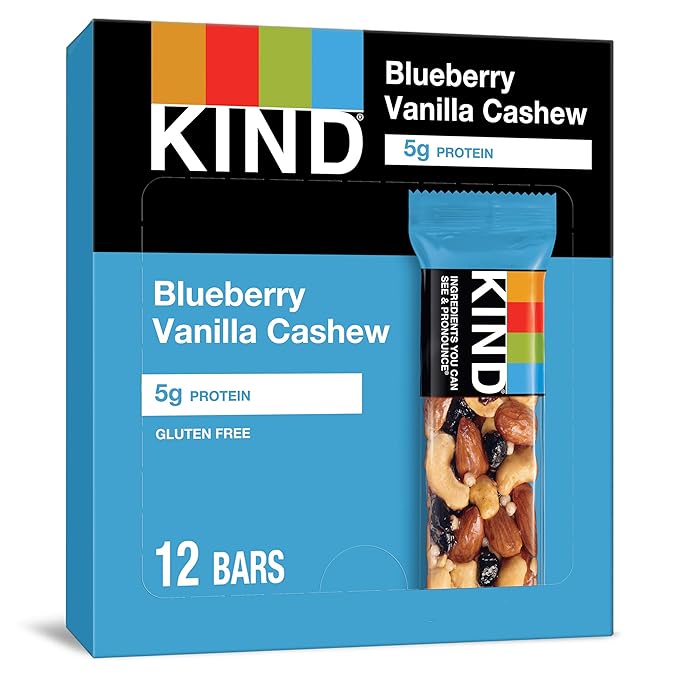 KIND Blueberry Vanilla and Cashew 1.4 OZ