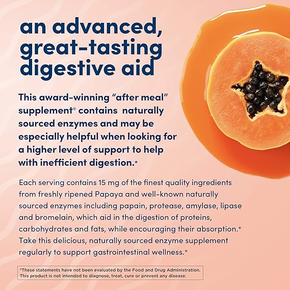 Solgar Super Papaya Enzyme Plus Chewable Tablets 90tablet