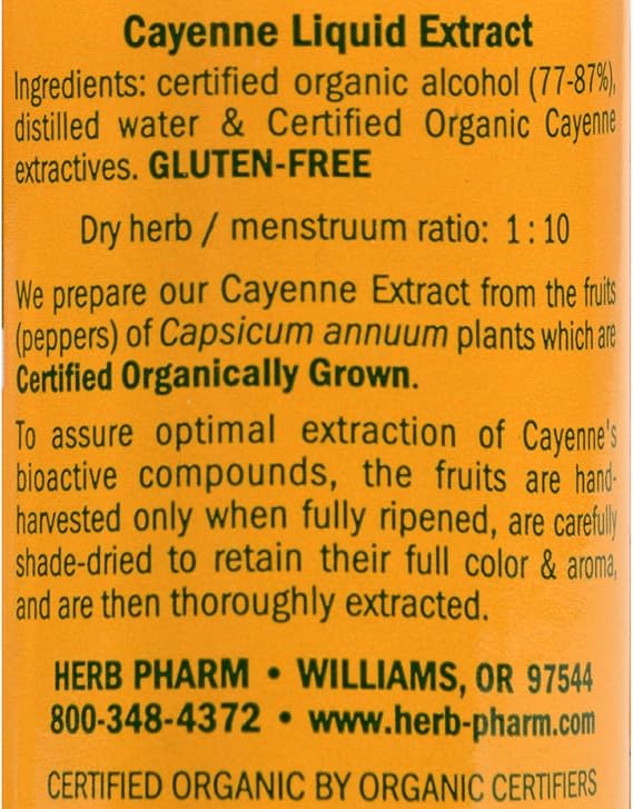 Herb Pharm CAYENNE EXTRACT 1 oz