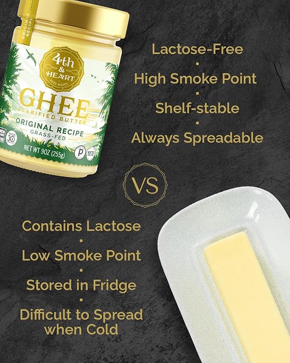 4TH & HEART Original Ghee Clarified Butter 9 OZ