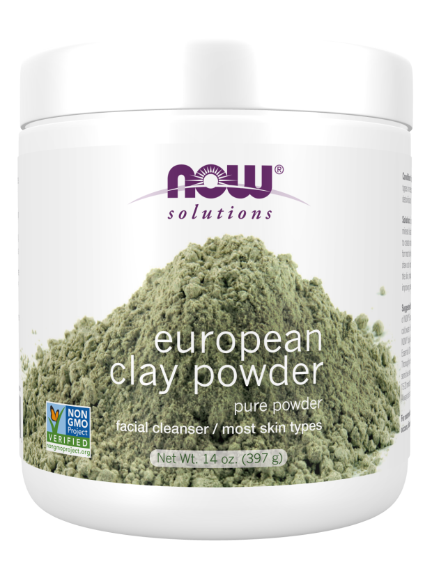 Now EUROPEAN CLAY POWDER 14 OZ