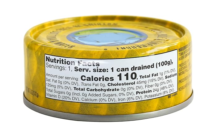 SUSTAINABLE SEAS Chunky Light Tuna, No Salt 5 OZ