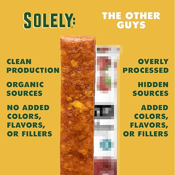 SOLELY Fruit Jerky,Pineapple,Multipack 4.1 OZ