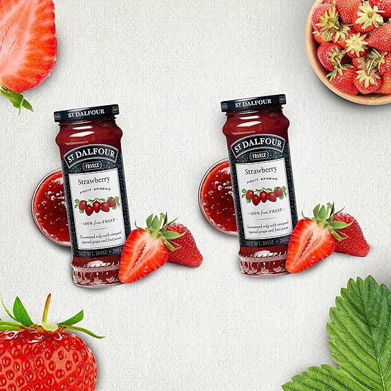 ST. DALFOUR Conserves, Strawberry 10 OZ