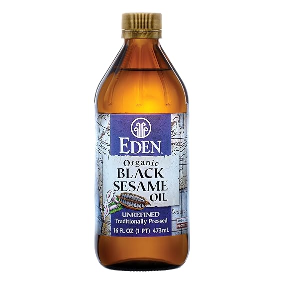 EDEN FOODS SESAME OIL BLACK 16 OZ