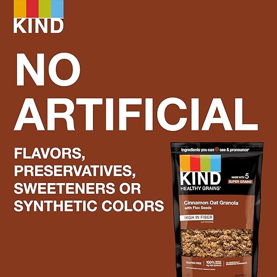 KIND Cinnamon Oat Cluster/Flax 11 OZ