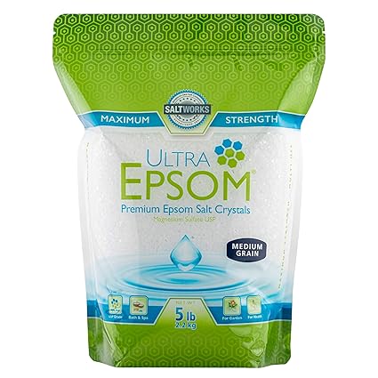 SEASALT ULTRA EPSOM SALT CRYSTALS 5LB