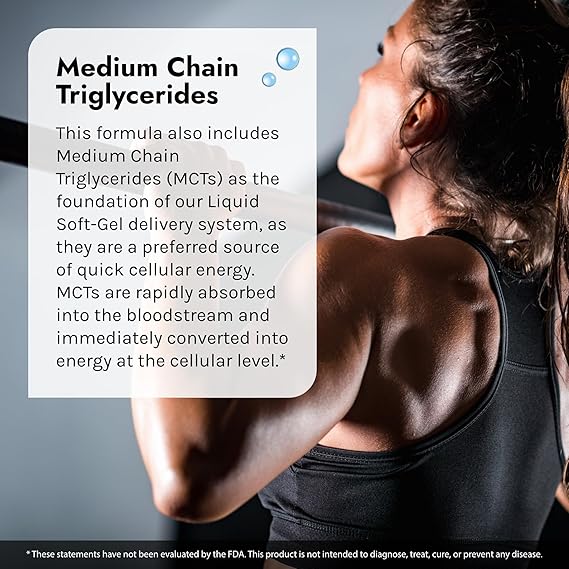 Mega B-Complex With "Quick Energy" MCTs