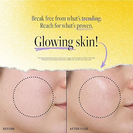 DERMA E VITAMIN C GLOW FACE OIL 1OZ