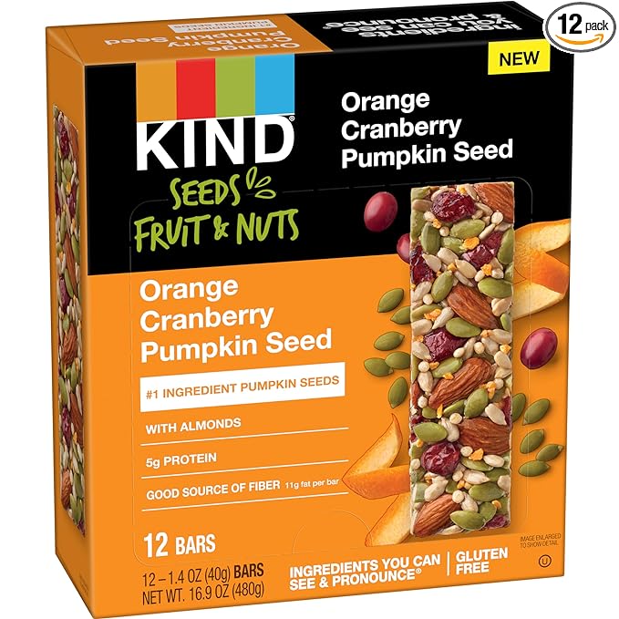 KIND Orange Cranberry Pumpkin 1.4 OZ