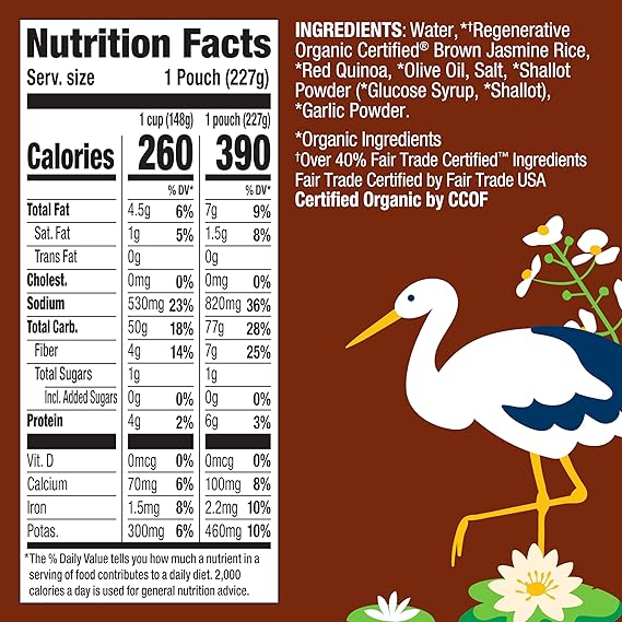 LUNDBERG FAMILY FARMS Brown Rice Quinoa Blend 8 OZ