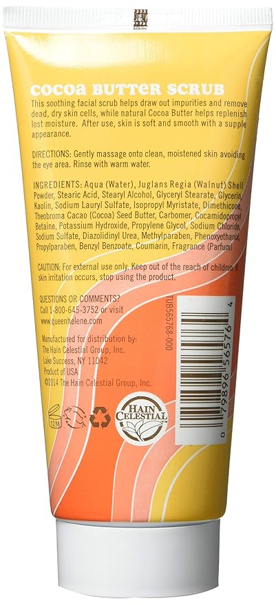 QUEEN HELENE COCOA BUTTER SCRUB 6 OZ