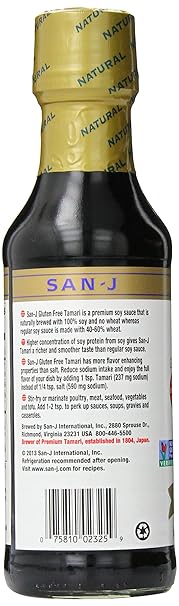 SAN-J Tamari, Reduced Sodium 10 OZ