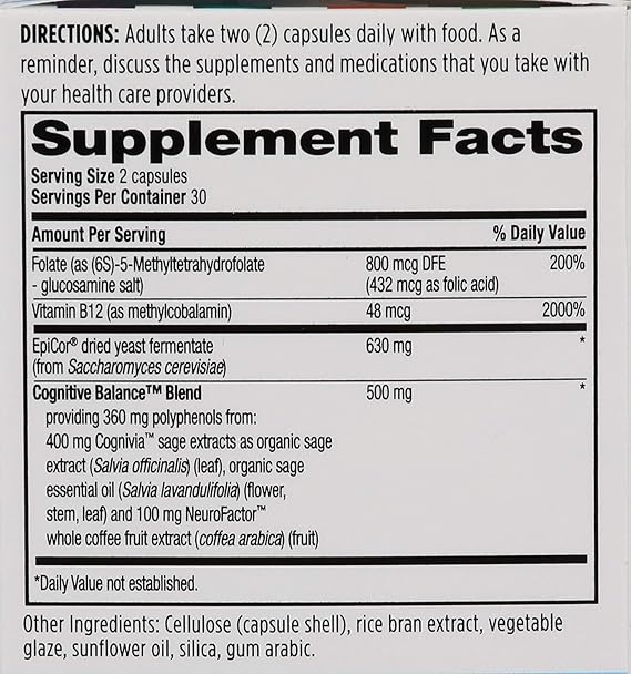 Country Life GUT CONNECTION COGNITIVE 60 Capsule