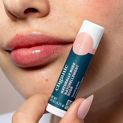 Cliganic Organic Tinted Lip Balm 4-pack Hint of Tint