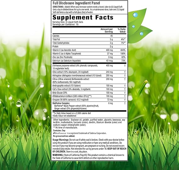 Irwin Naturals Immuno-Shield All Season Wellness