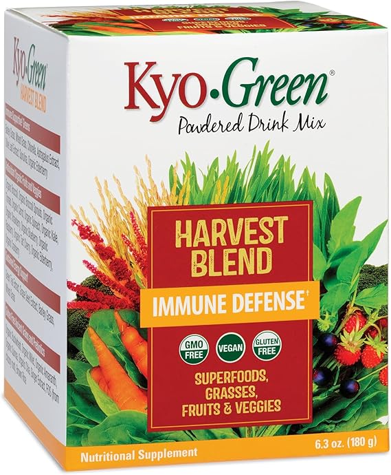Kyolic, Kyo-Green Harvest Blend Drink Mix, 6 Oz
