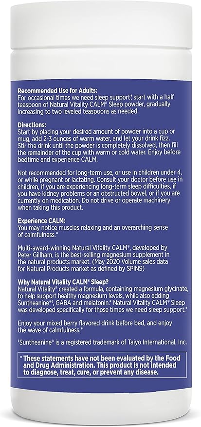 CALM SPECIFICS - CALMFUL SLEEP 6 OZ