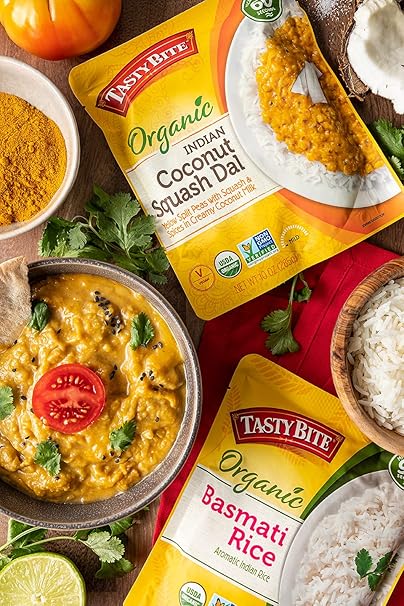 TASTY BITE Indian Coconut Squash Dal 10 OZ
