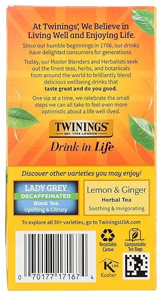Earl Grey Black Tea Decaffeinated