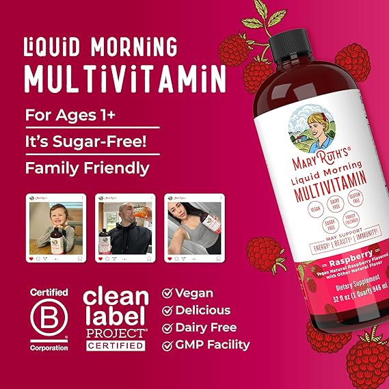 Mary Ruth's Liquid Morning Multivitamin 32oz
