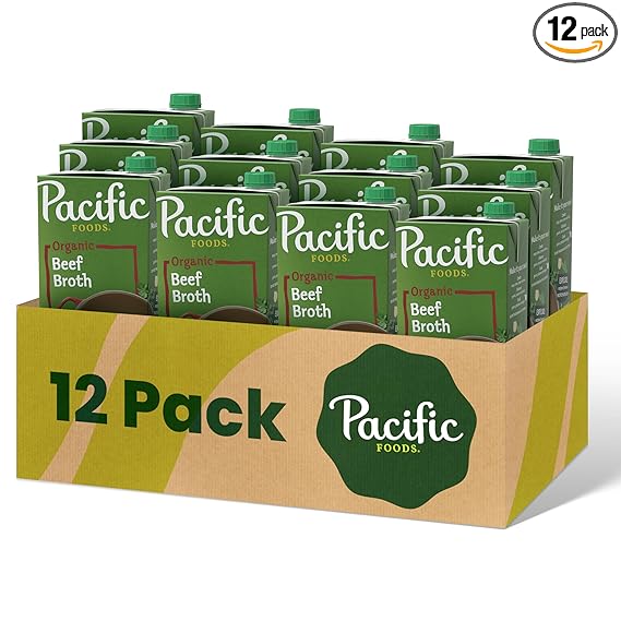 Pacific Foods Beef Low Sodium 6