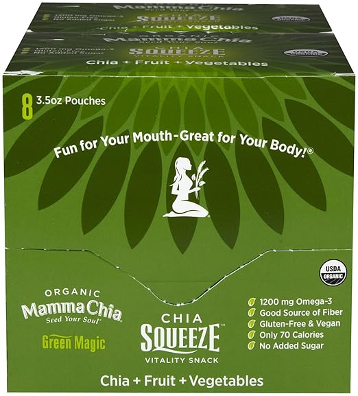 MAMMA CHIA ORG. GREEN MAGIC SQUEEZE 3.5