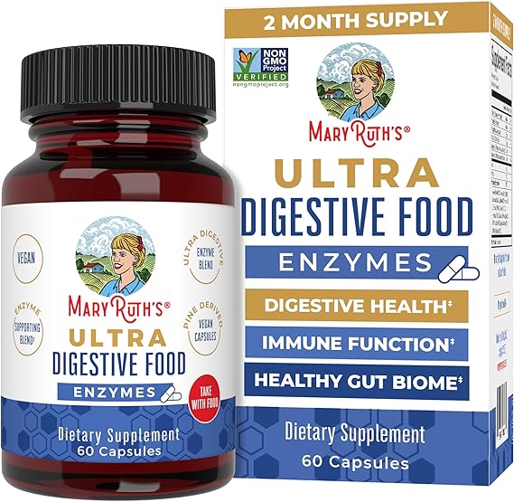 Mary Ruth's Ultra Digestive Food Enzymes (60 ct)