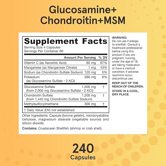 JARROW Glucosamine + Chondroitin