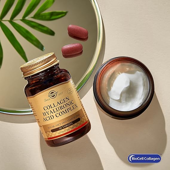 Solgar Collagen Hyaluronic Acid Complex Tablets 30tablet
