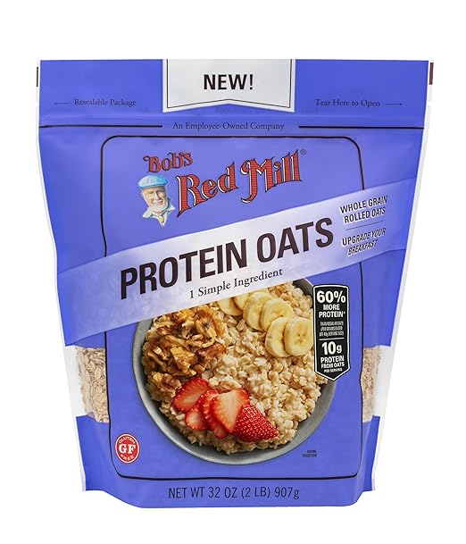 BOB`S RED MILL Rolled Protein Oatmeal 32 OZ