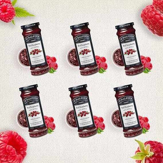 ST. DALFOUR Conserves, Red Raspberry 10oz