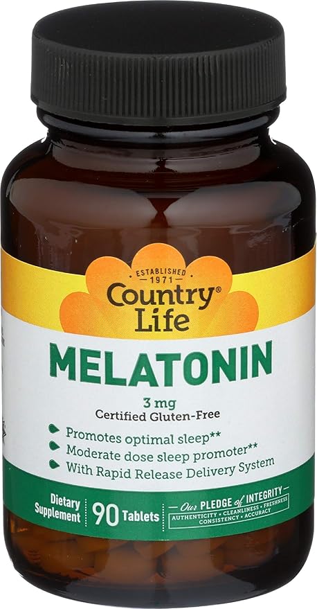 Country Life MELATONIN 3MG 90 Tablet