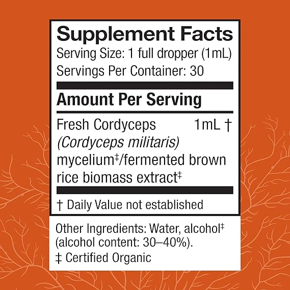 Host Defense Cordyceps Extract 1 fluid oz.