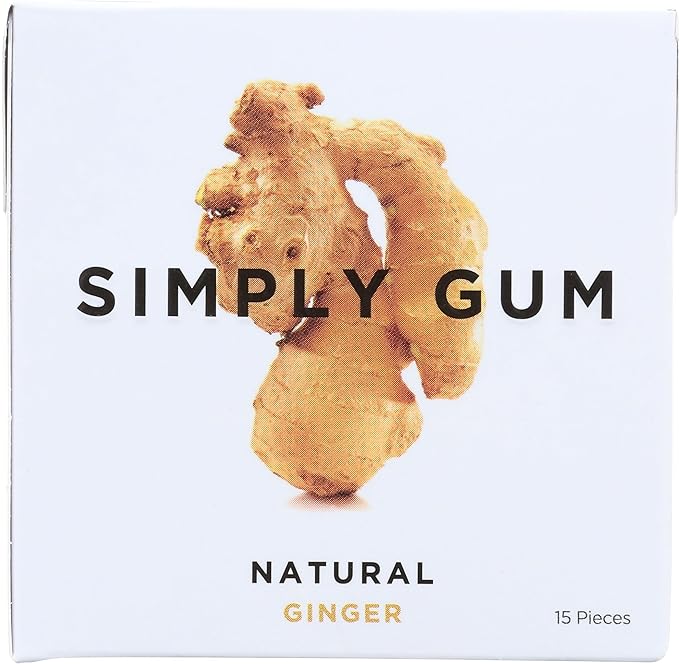 SIMPLY GUM Natural Ginger 15 CT