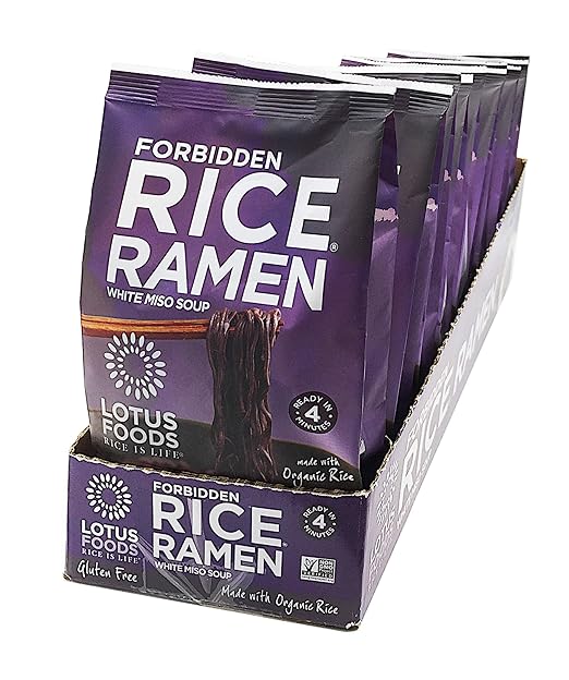 LOTUS FOODS Forbidden w/Miso Soup