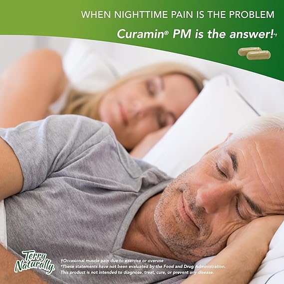 Terry Naturally Curamin PM Nighttime Pain 30 Capsules