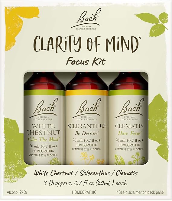 Bach Original Flower Remedies Clarity Of Mind Kit
