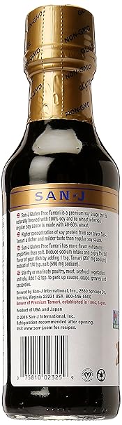 SAN-J Tamari, Reduced Sodium 10 OZ