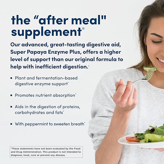 Solgar Super Papaya Enzyme Plus Chewable Tablets 180tablet