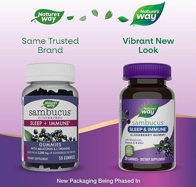 Nature's Way Sambucus™ Sleep + Immune 50 Gummies