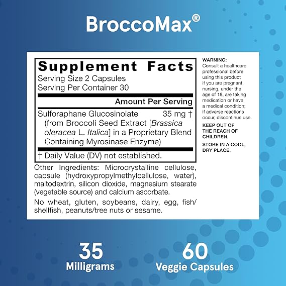Jarrow Formulas Brocco Max 35 mg